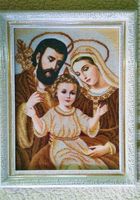 Картина вышитая бисером Святое Семейство... Объявления Bazarok.ua