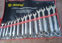 Набор ключей комбинированных (10-32мм) 14 предметов AmPro T40186... Объявления Bazarok.ua