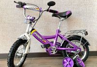 Велосипед Profi Trike 12д (P1248A) фіолетовий з додатковими колесами... оголошення Bazarok.ua