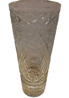 Кришталева ваза для квітів 34 см.... Объявления Bazarok.ua