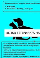 Вызов ветеринара на дом... оголошення Bazarok.ua