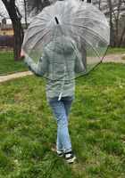 Прозрачный зонт на 16 спиц... Объявления Bazarok.ua