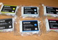 Комплект оригінальних картриджів EPSON Т0806 для принтера EPSON P50... Оголошення Bazarok.ua