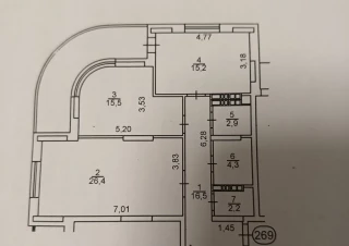 Квартира 2-кімн. продаж Киев, Оболонский &ndash; 41.9 м&sup2;... Оголошення Bazarok.ua