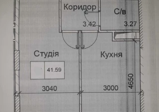 Квартира 1-кімн. продаж Одесса, Пересыпский &ndash; 41.59 м&sup2;... Объявления Bazarok.ua