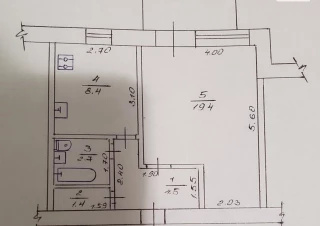 Квартира 1-кімн. продаж Харьков, Основянский &ndash; 19 м&sup2;... Оголошення Bazarok.ua