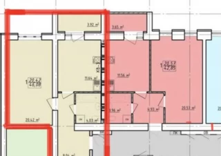 Квартира 1-кімн. продаж Харьков, Основянский &ndash; 46 м&sup2;... Оголошення Bazarok.ua