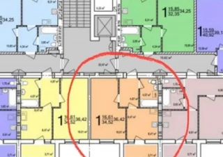 Квартира 1-кімн. продаж Харьков, Салтовский (Московский) &ndash; 36.4 м&sup2;... Оголошення Bazarok.ua