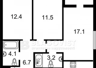 Квартира 3-кімн. продаж Киев, Шевченковский &ndash; 81 м&sup2;... Оголошення Bazarok.ua