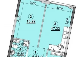 Квартира 1-кімн. продаж Киев, Дарницкий &ndash; 48 м&sup2;... Объявления Bazarok.ua