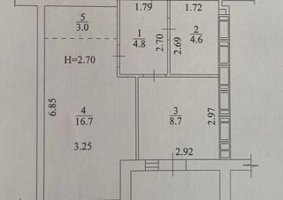Квартира 1-кімн. продаж Харьков, Индустриальный &ndash; 40 м&sup2;... Оголошення Bazarok.ua