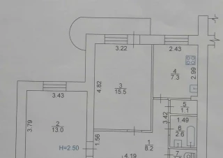 Квартира 2-кімн. продаж Харьков, Холодногорский &ndash; 52 м&sup2;... Оголошення Bazarok.ua