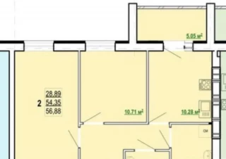 Квартира 2-кімн. продаж Харьков, Шевченковский &ndash; 56 м&sup2;... Оголошення Bazarok.ua