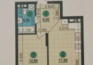 Квартира 1-кімн. продаж Киев, Подольский &ndash; 42 м&sup2;... Оголошення Bazarok.ua